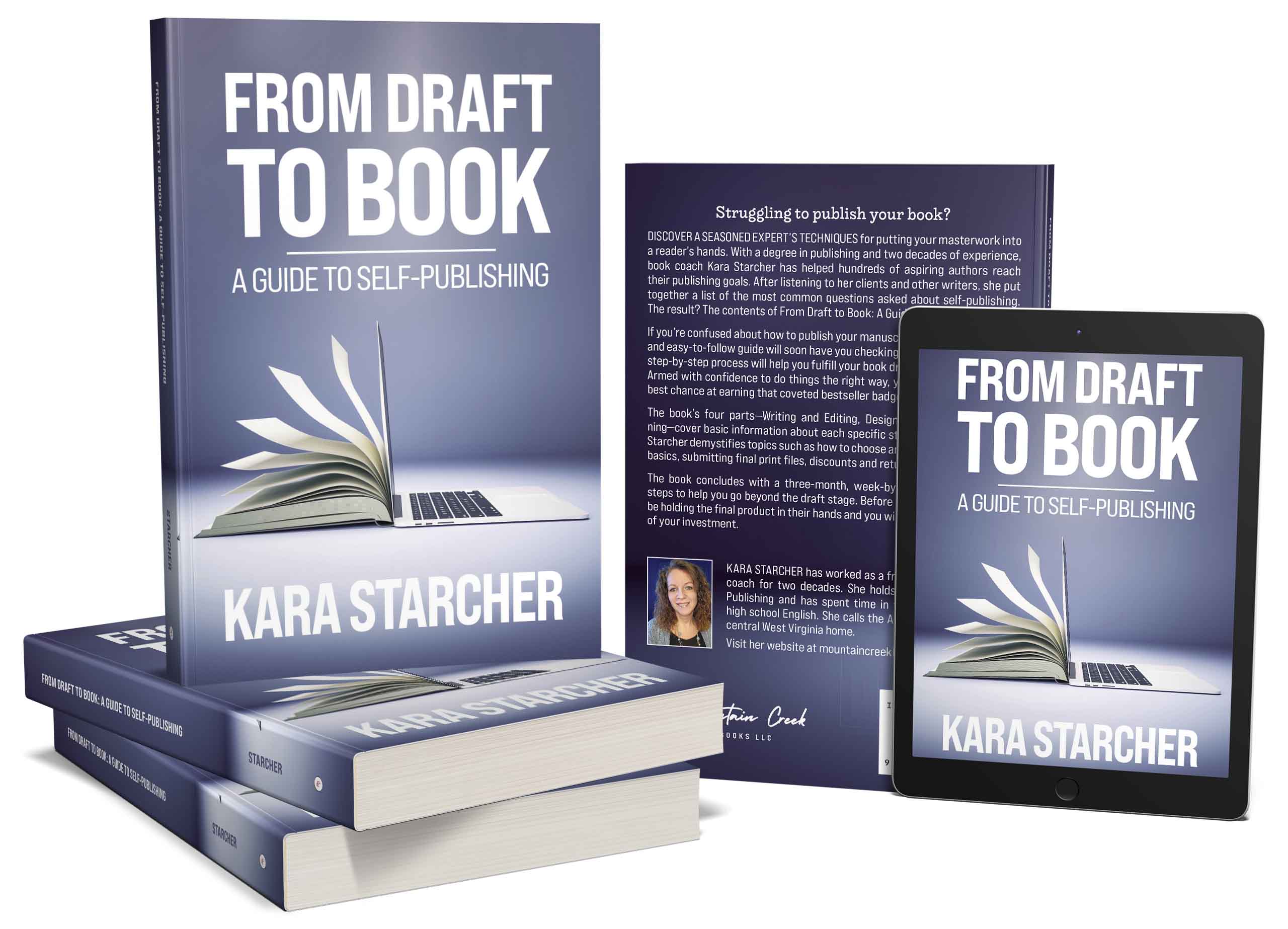 FDTB 3D Web Five book covers displaying details about the book